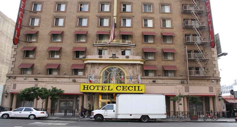 ➲ Hotel Cecil in Los Angeles, California